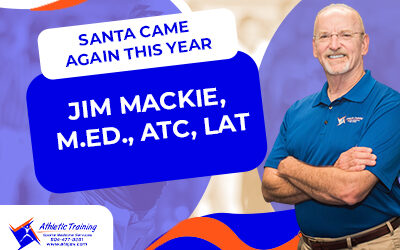 Santa came again this year – Jim Mackie, M.Ed, ATC, LAT